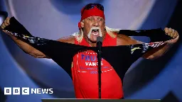 Hulk Hogan jokes about body slamming Kamala Harris