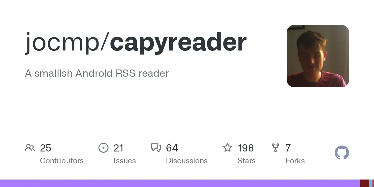 GitHub - jocmp/capyreader: A smallish Android RSS reader