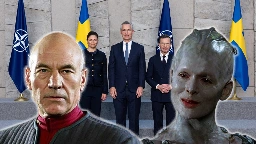 NATO Explains Why The Theme For ‘Star Trek: First Contact’ Was Played At Sweden’s Induction Ceremony