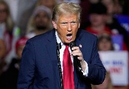 Why did Donald Trump simulate oral sex with his microphone at Milwaukee rally?