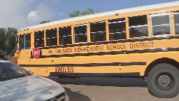 Houston ISD says 700 students are still being assigned bus stops on the 1st day of school