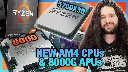 AMD's New Ryzen 7 5700X3D &amp; More AM4 CPUs, APU 8700G, 8600G, 8500G, &amp; 8300G Specs