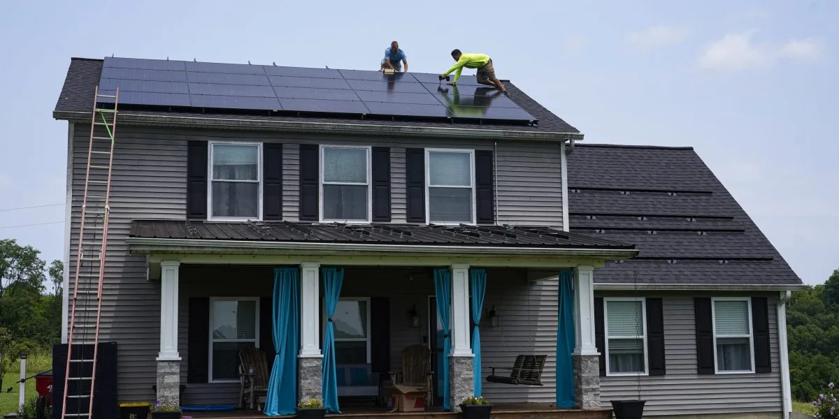 Solar rooftops gain traction as electric vehicles owners look to skip paying for electricity or gasoline: ‘Solar just makes sense’