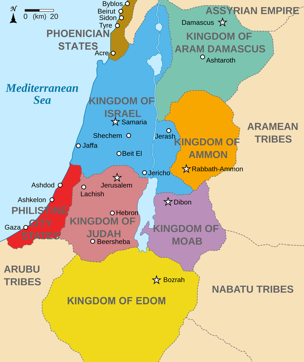 Middle east circa 1100 BCE
