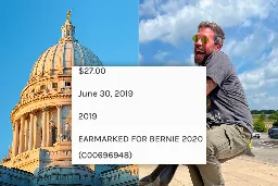 A Bernie supporter showed up to the Wisconsin Capitol on Wednesday with a loaded pistol asking to speak with the governor, got arrested, then posted bail and returned with his AK