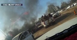 IDF shows journalists raw footage of the October 7 Hamas terror attack