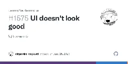 UI doesn't look good · Issue #1575 · LemmyNet/lemmy-ui