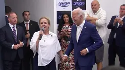 'He's the guy who beat Trump': Rep. Dean on why she wants Biden to stay in race