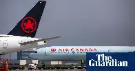 Disabled man drags himself off plane after Air Canada fails to offer wheelchair