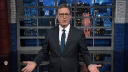 Colbert Rips New Speaker’s Pathetic Maine Shooting Response