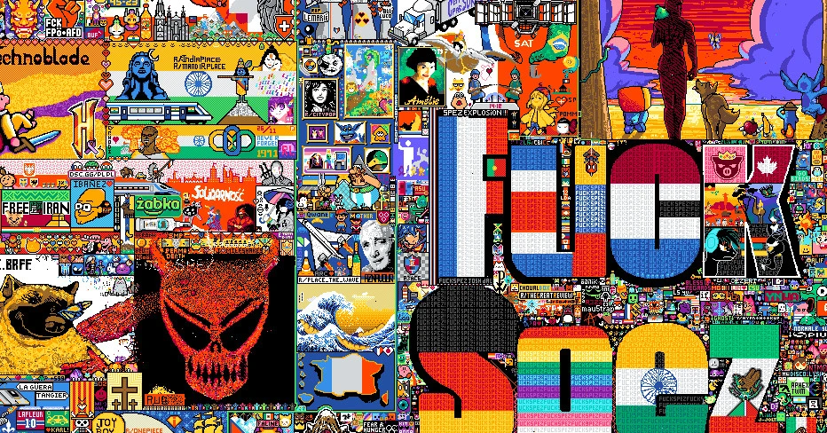 Reddit’s 2023 r/Place dunks on the CEO in colorful terms