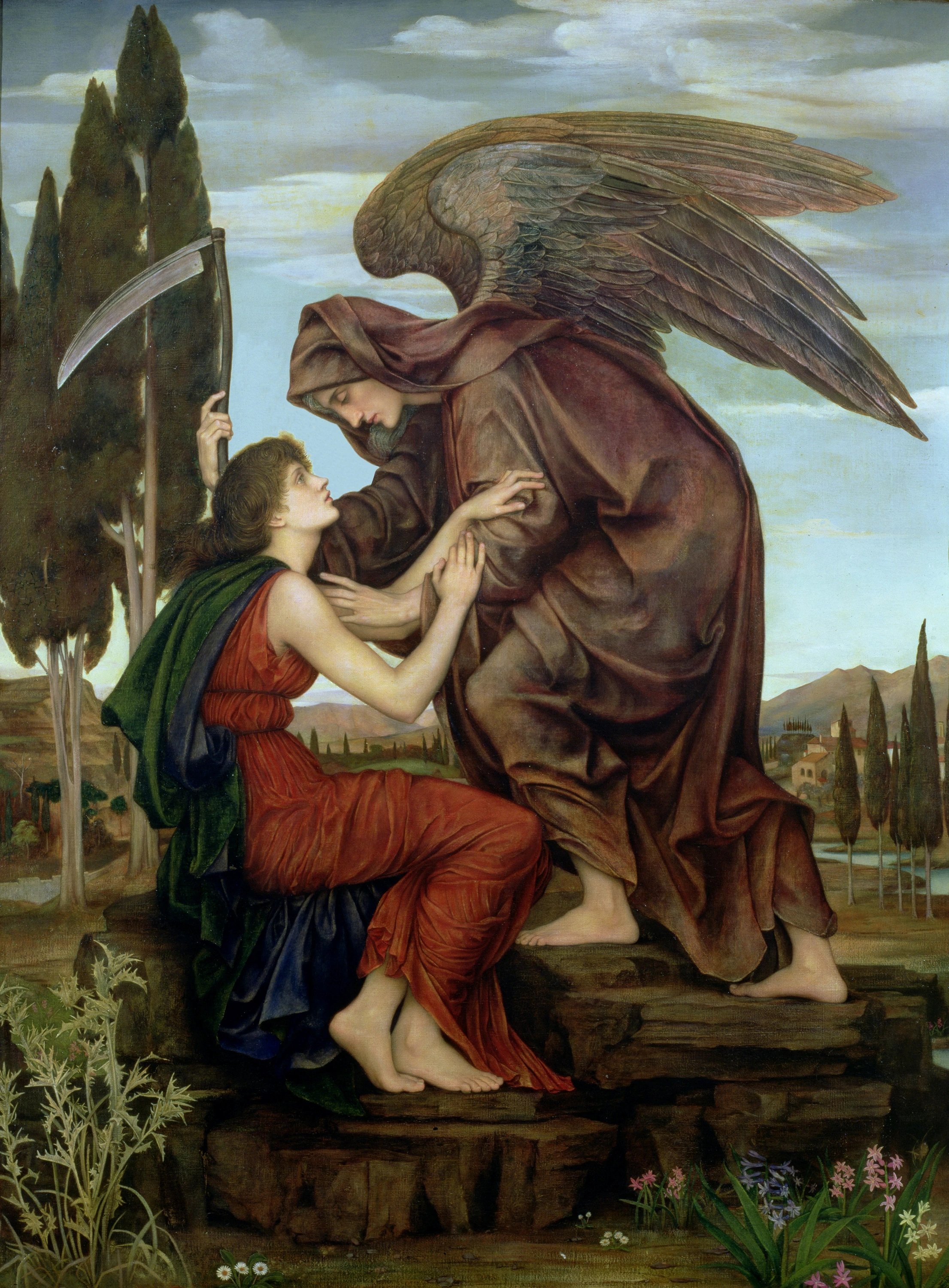 The Angel of Death - Evelyn De Morgan