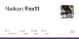 GitHub - Neikon/Fox11