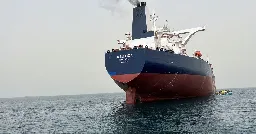 UN starts removing oil from decaying tanker near Yemen in Red Sea