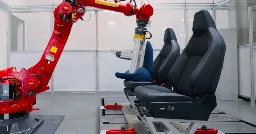 Tesla reveals Cybertruck seats in butt robot video