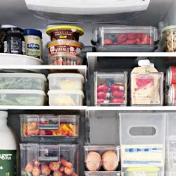 Jen Jones on Instagram: "Last week Friday was #nationalcleanoutyourfridgeday. I typically clean mine out each Sunday, so I thought I would share our fridge for the week and a couple of my top organizing tips. 🍋
.
Prior to doing your weekly shopping, I recommend doing a quick inventory of what you have so you can base the following week’s meals on your existing food items.
.
Quickly wipe down the shelf and drawer surfaces before putting freshly purchased groceries away.
.
Group items in your fridge by category. This ensures everyone can easily find things and also speeds up the food prep and breakfast/lunch making process.
.
Clear bins and containers are superstars in the fridge. They keep the categories in check and also act as drawers so things don’t get lost near the back. It also means you won’t need to label/relabel each week.
.
A little prep goes a long way. I try to grocery shop early Sunday and then spend some time during a football game to wash and chop fruits/veggies, cook up a bunch of chicken for quick lunches and dinners, and whip up a couple of breakfast options the kids can easily re-heat in the morning before school. Making veggie snack packs encourages us to grab healthier items.
.
When I make the time to do these things I feel so much better heading into a new week! Do you have any tips to add?
.
Favorite storage products linked in the #liketoknowit app.  http://liketk.it/2H4mO #liketkit @liketoknow.it"