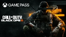 Call of Duty: Black Ops 6 Will Launch Day One On Game Pass