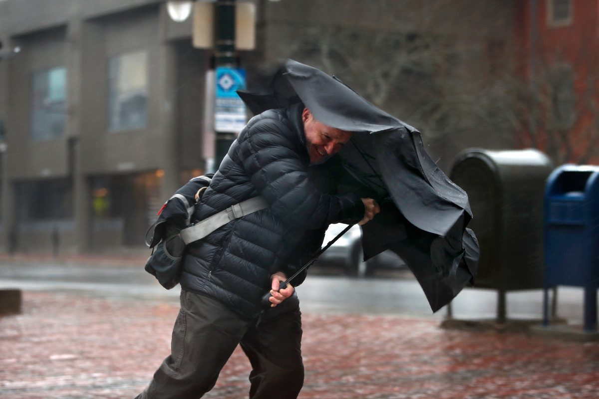 Gusts up to 70 mph will hit Maine this week