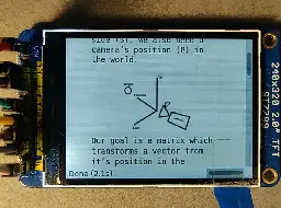 A Mini Monitor for a Pi