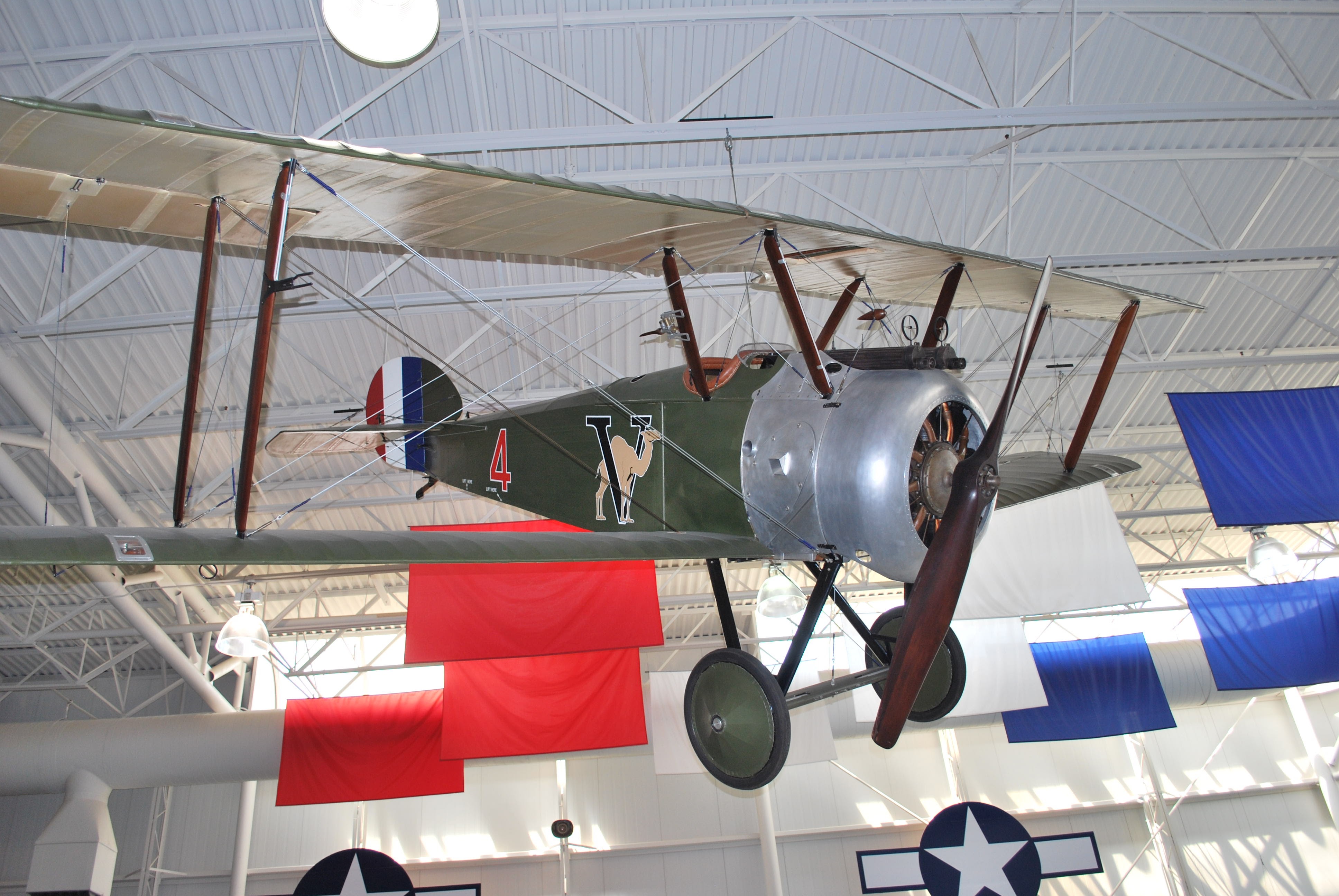 [OC] Curse you Red Baron.  Sopwith Camel Ft Novosel US Army Aviation Museum. 3872 x 2592