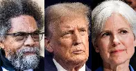 In praising Cornel West and Jill Stein, Trump said the quiet part out loud