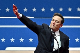 When is a Nazi salute not a Nazi salute? When Elon Musk does two