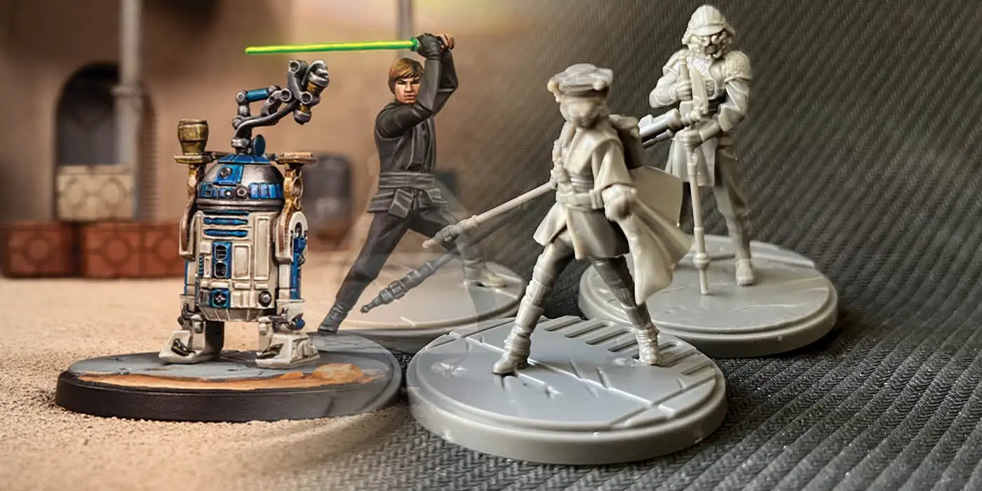 Star Wars: Shatterpoint - The Miniatures Of The 'Fearless And Inventive' Squad Pack