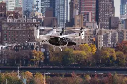 New York intends to have electric air taxis by 2025