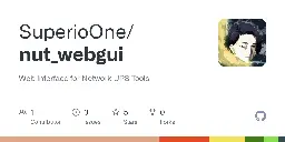GitHub - SuperioOne/nut_webgui: Web interface for Network UPS Tools