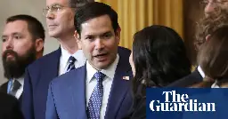 01/20/2025 Senate confirms Marco Rubio as US secretary of state in boost for Trump