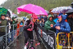 Riders stand firm and force Giro d'Italia stage 16 shortening due to extreme weather - Escape Collective