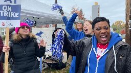 Teachers kick off strike in Portland, Oregon, over class sizes, pay and resources