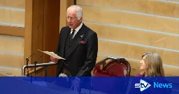 King warns of climate dangers as he marks 25 years of Scottish Parliament