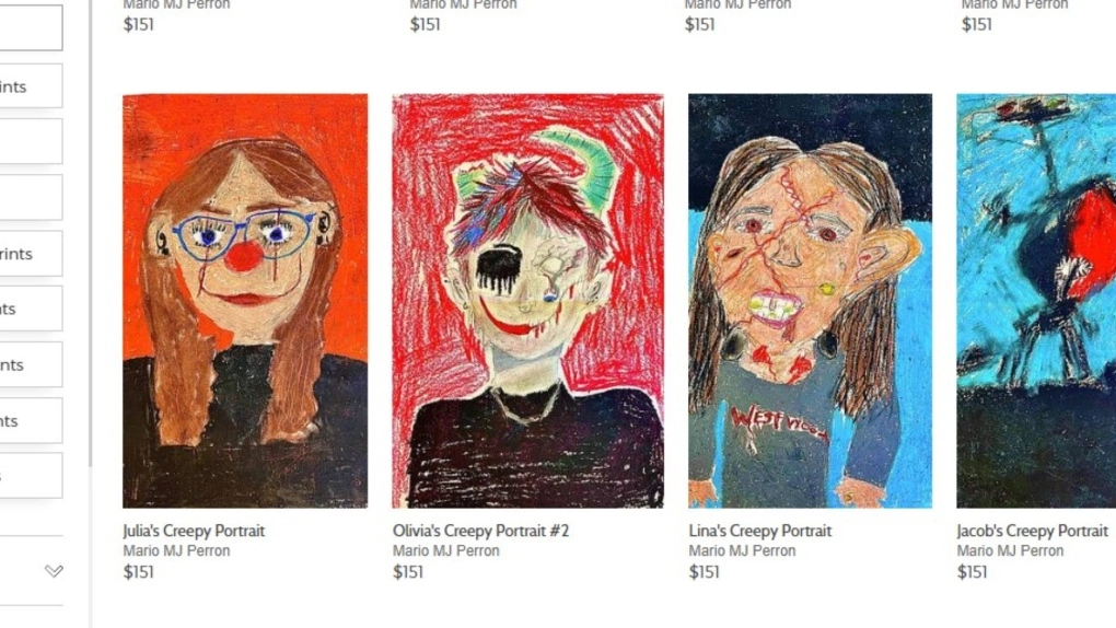 Parents fuming after Montreal-area teacher allegedly lists students' art for sale online