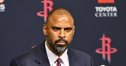 Rockets' Ime Udoka: Amen Thompson Has Been 'Everything We Thought He Would Be'