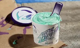 The Extremely Limited Baja Blast Gelato Is Available Only Through The Taco Bell App - FoodBeast