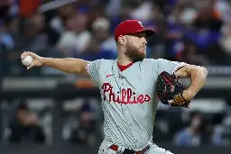 Zack Wheeler makes solid final Cy Young case, as Phillies lock the No. 2 seed after loss to Nationals