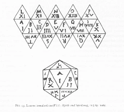 A Roman rock-crystal icosahedron (20-sided dice) in the Louvre