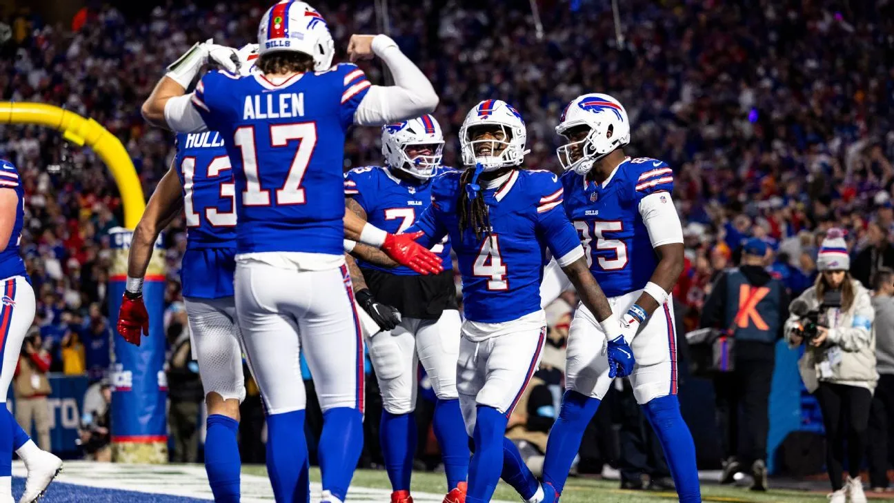 Bills return from bye on quest for AFC East crown, No. 1 seed