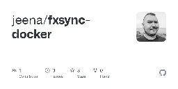 GitHub - jeena/fxsync-docker