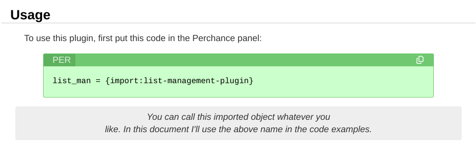 List Management Plugin