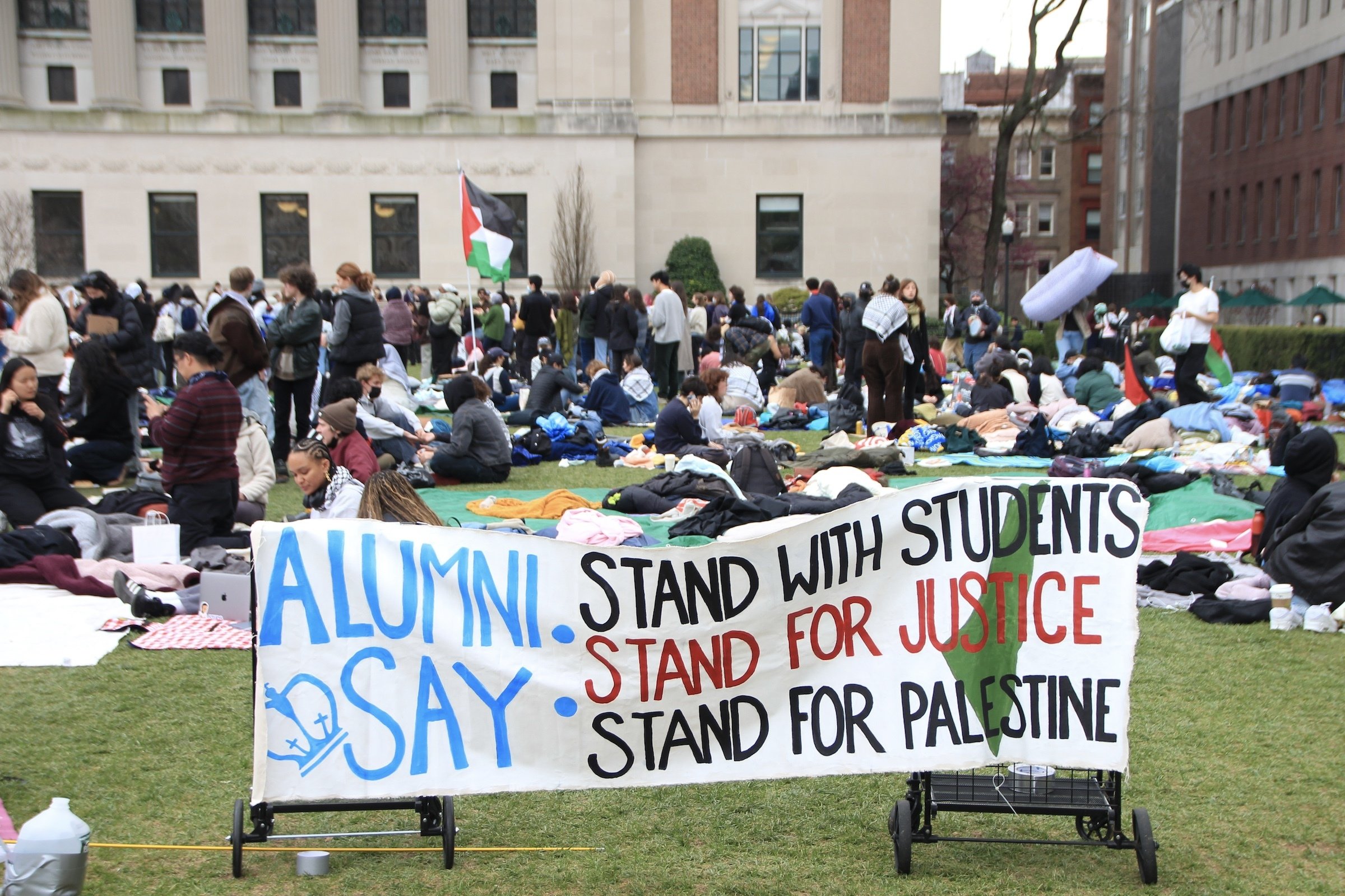 Art Takes Center Stage at Growing Student Protests for Palestine