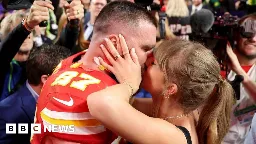 Super Bowl 2024: Taylor Swift celebrates boyfriend Travis Kelce's NFL win