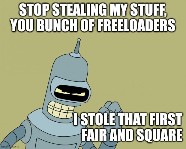 Bender stole that first