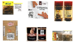 Ground cinnamon sold at discount stores is tainted with lead, FDA warns