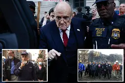 Rudy Giuliani suffering ‘possible’ 9/11-related lung disease, his lawyers claim