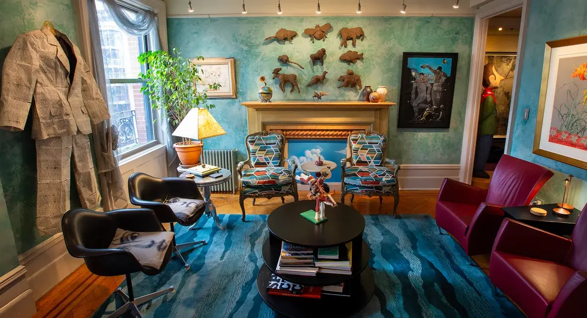 A look inside Miss Piggy’s creator's art-filled Brooklyn duplex