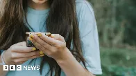 Girl without smartphone unable to join in lesson