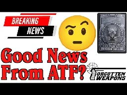 ATF Update: More Transferrable MGs and One-Week NFA Transfers