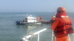 2 Chinese fishermen drown after chase with Taiwan's Coast Guard, which alleges trespassing